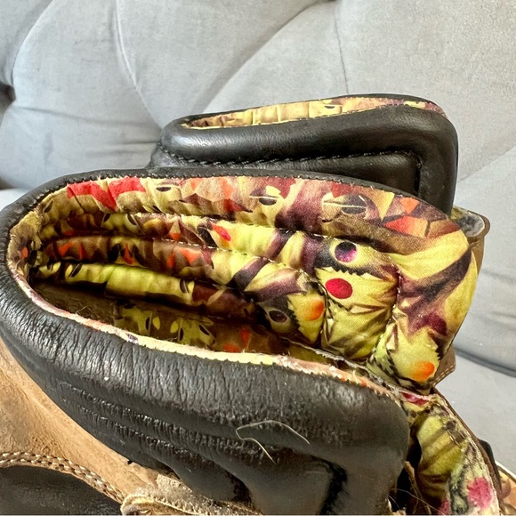 BOUTIQUE 9 Genuine Leather Boots Size 7 Open Toe - Picture 5 of 7